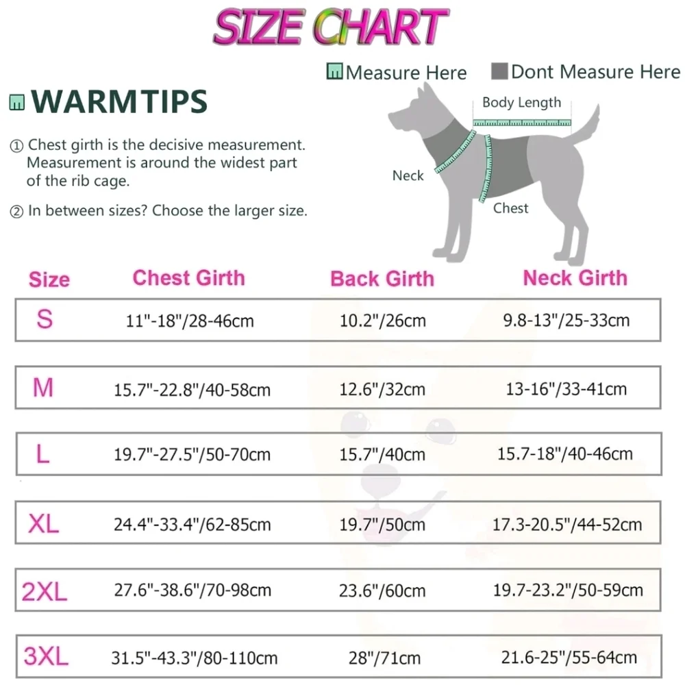 Dogcheer Warm Dog Coat Dog Jacket Waterproof Winter Coat Reflective - Pink - M